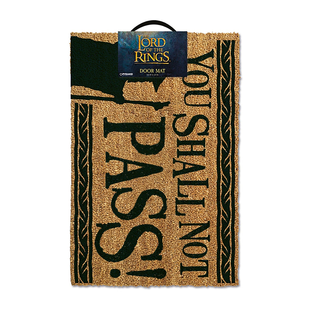Limpiapies El Señor de los Anillos - "You Shall Not Pass"