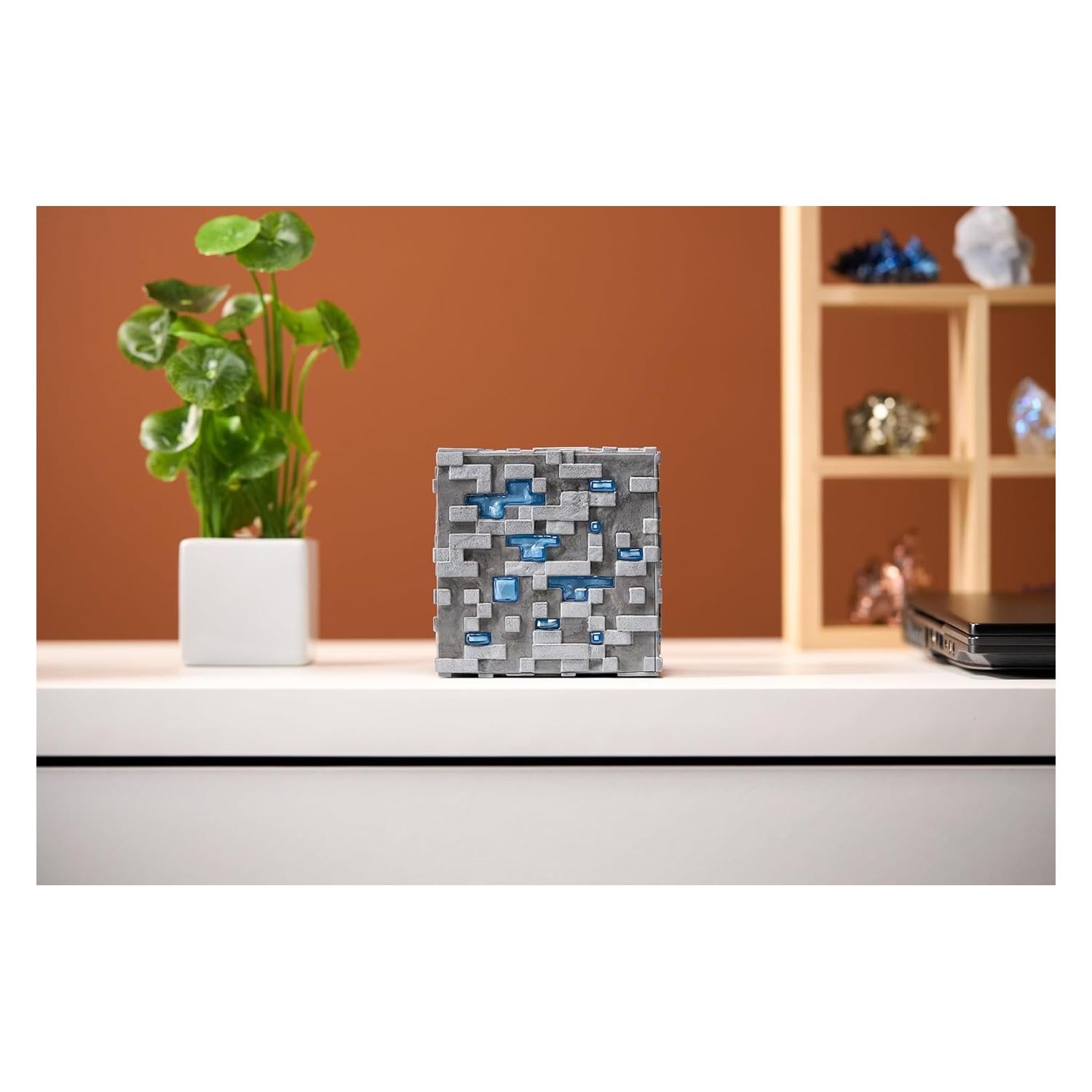 Lámpara de Bloque de Diamante Minecraft (con luz)