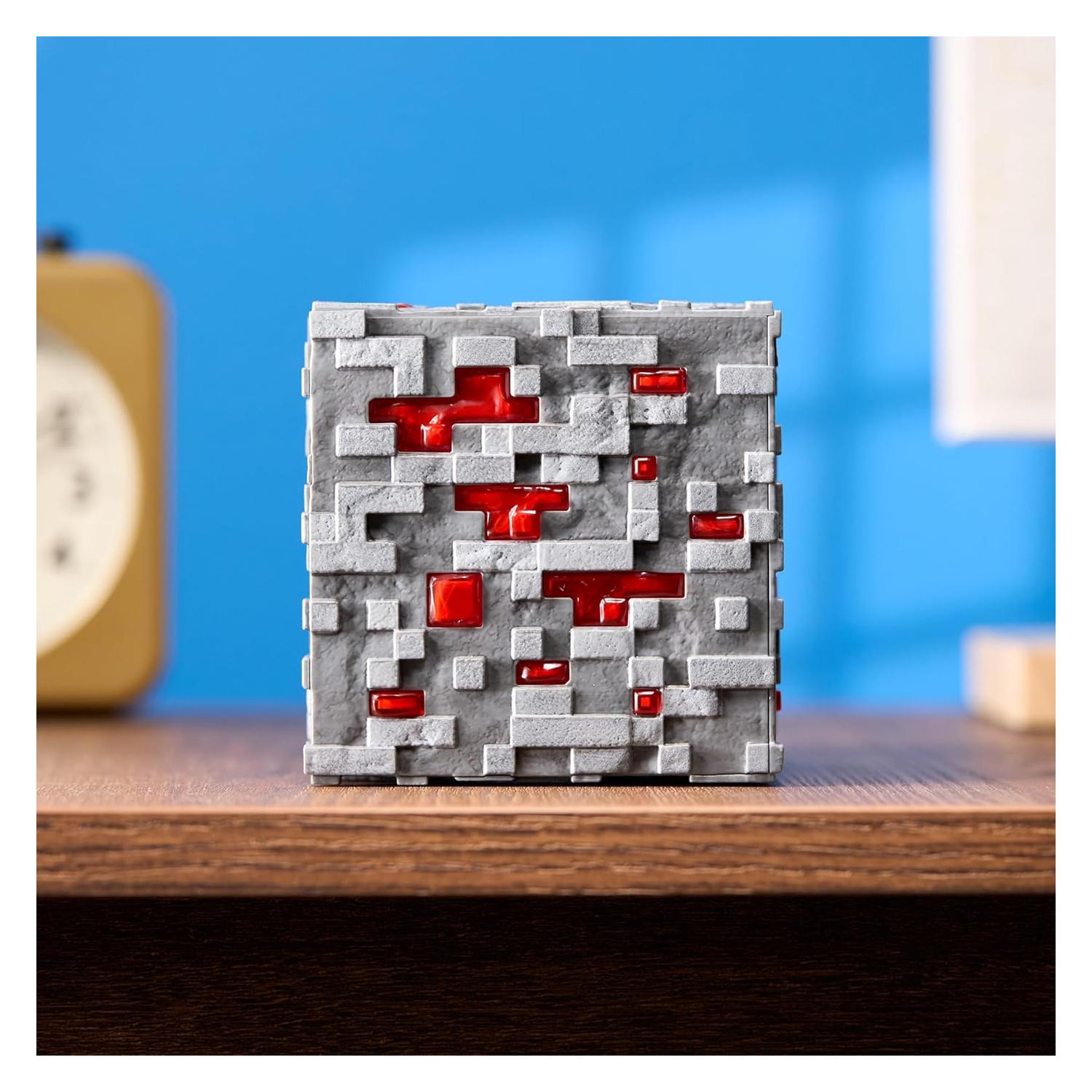 Lámpara de Bloque de Redstone Minecraft (con luz)