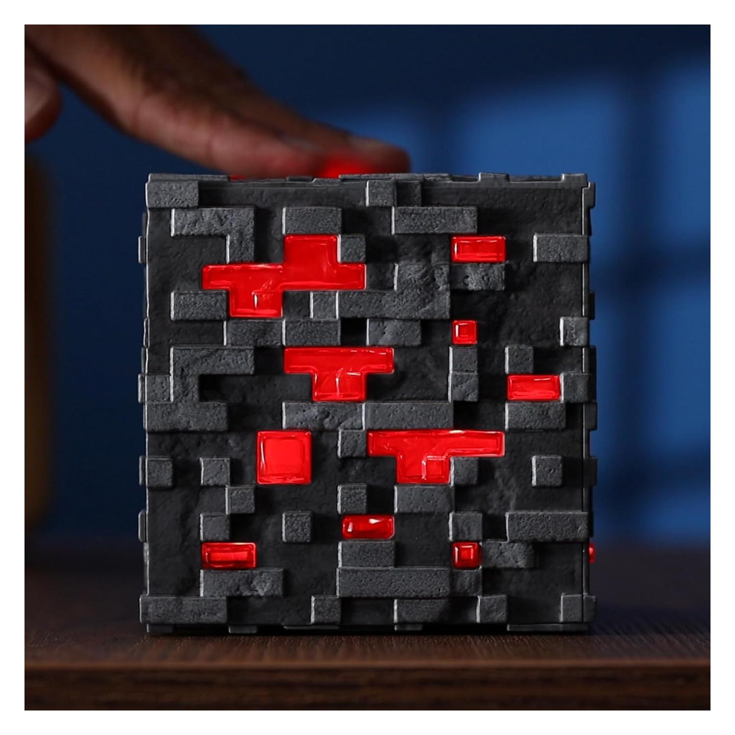 Lámpara de Bloque de Redstone Minecraft (con luz)