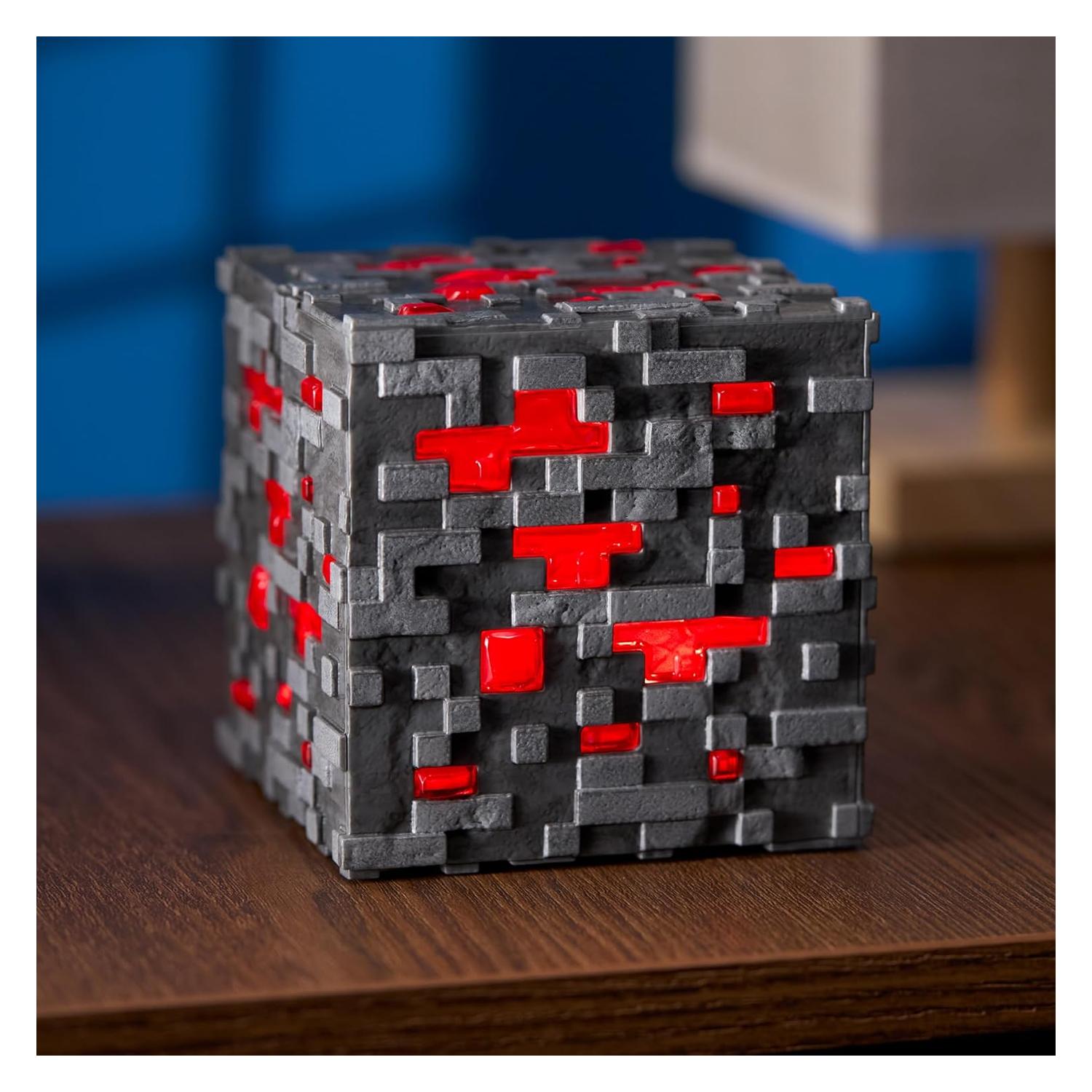 Lámpara de Bloque de Redstone Minecraft (con luz)