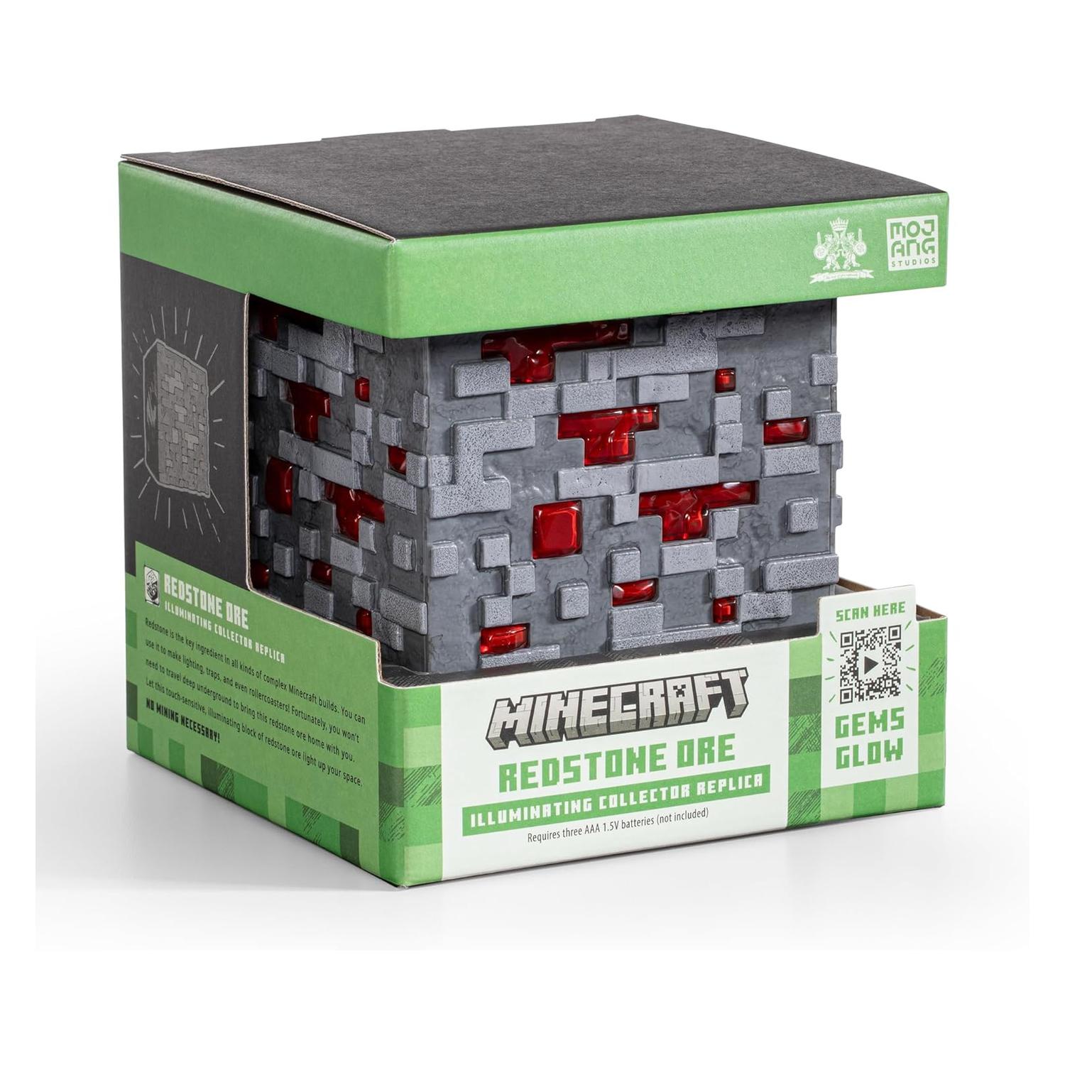 Lámpara de Bloque de Redstone Minecraft (con luz)