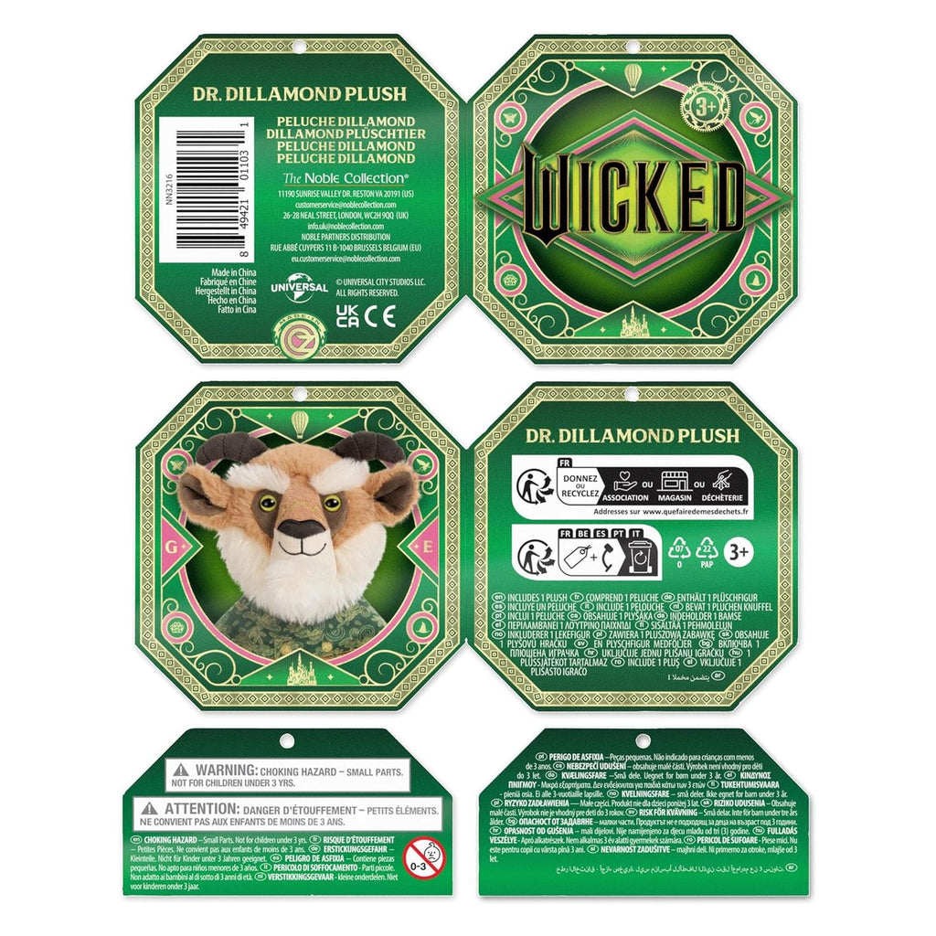 Peluche Dr. Dillamond – Colección Wicked
